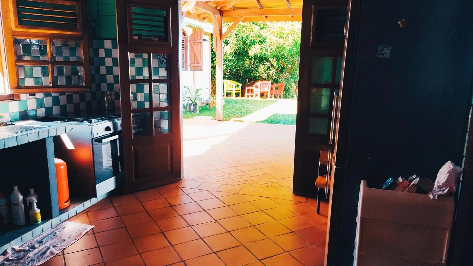 La Villa Mil'Or, Ideale Pour Vos Petits Evenements & Magnifique Vue Sur La Baie Du Robert 마르티니크