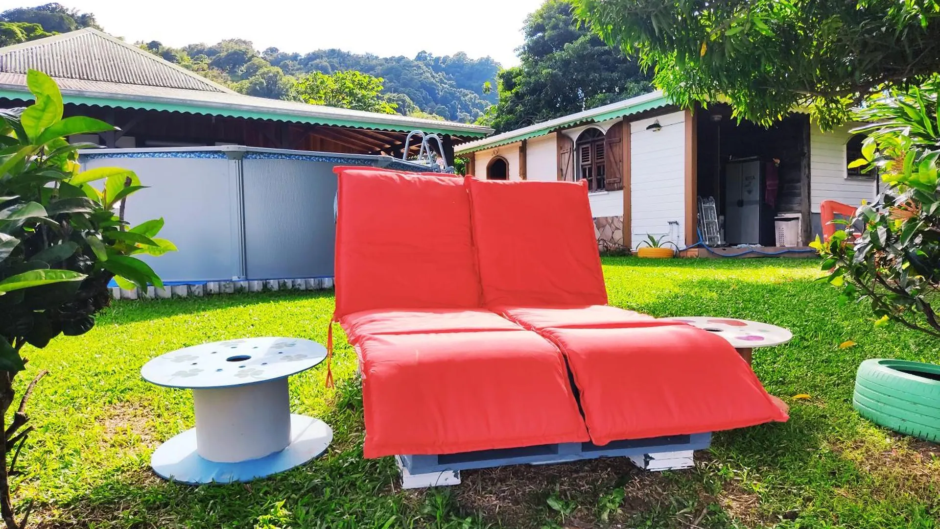 La Villa Mil'Or, Ideale Pour Vos Petits Evenements & Magnifique Vue Sur La Baie Du Robert 마르티니크