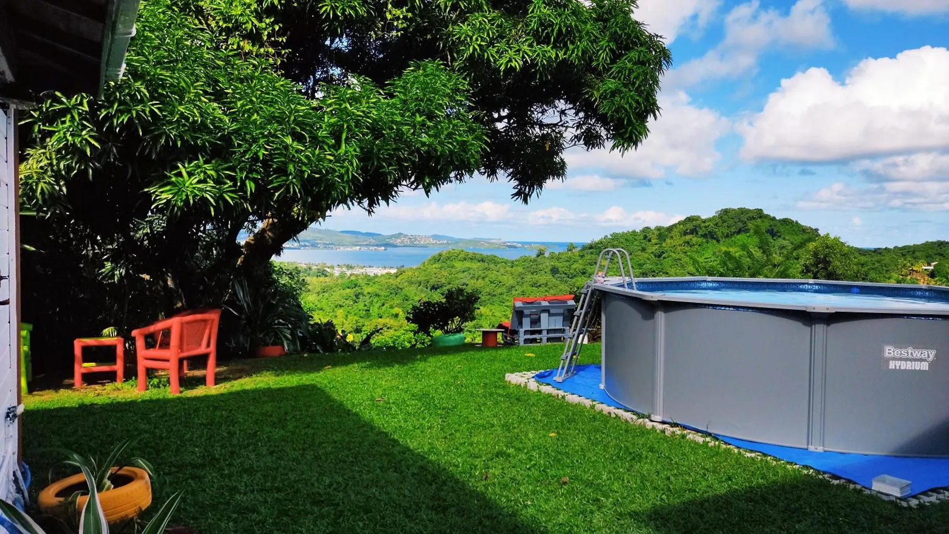 La Villa Mil'Or, Ideale Pour Vos Petits Evenements & Magnifique Vue Sur La Baie Du Robert 0*, 르 로베르 마르티니크