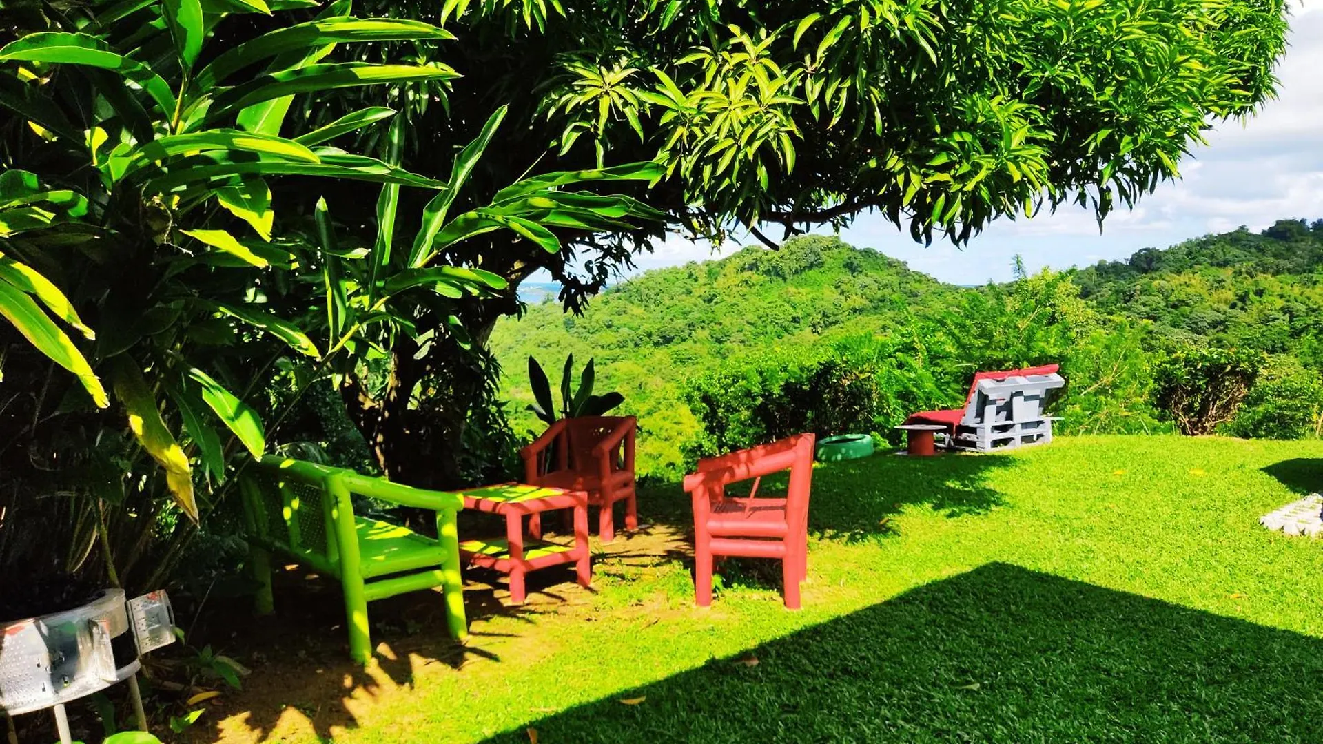 La Villa Mil'Or, Ideale Pour Vos Petits Evenements & Magnifique Vue Sur La Baie Du Robert 르 로베르